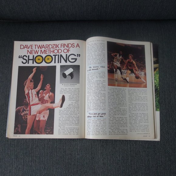 hoop Portland Trail Blazers vs Houston Rockets Saturday November 25 1978 Program - Picture 14 of 16